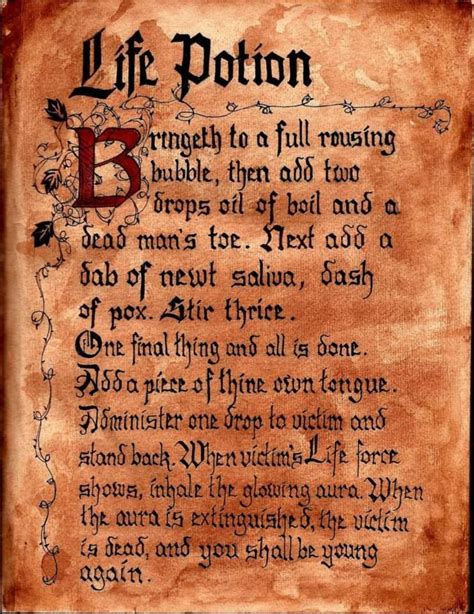 Hocus Pocus Spell Book Pages Printable